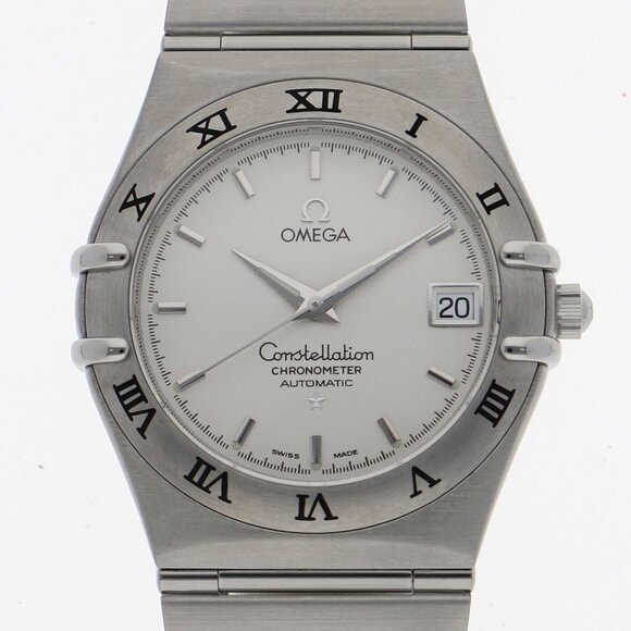 WATCH OMEGA 1502-30 Constellation white SS AT - Picture 1 of 9